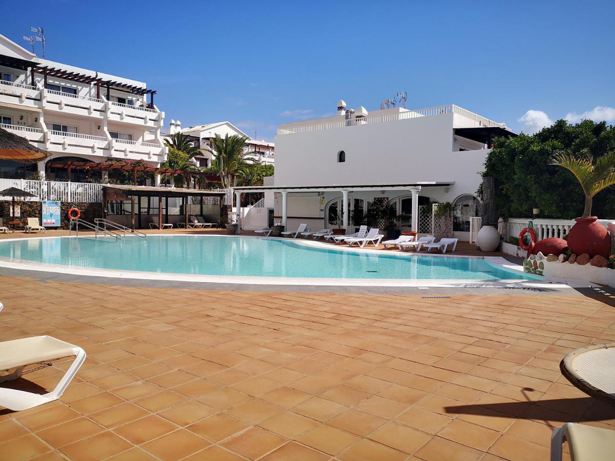 Comfortable Cleo Apartment With Large Terrace Costa Teguise Exteriör bild