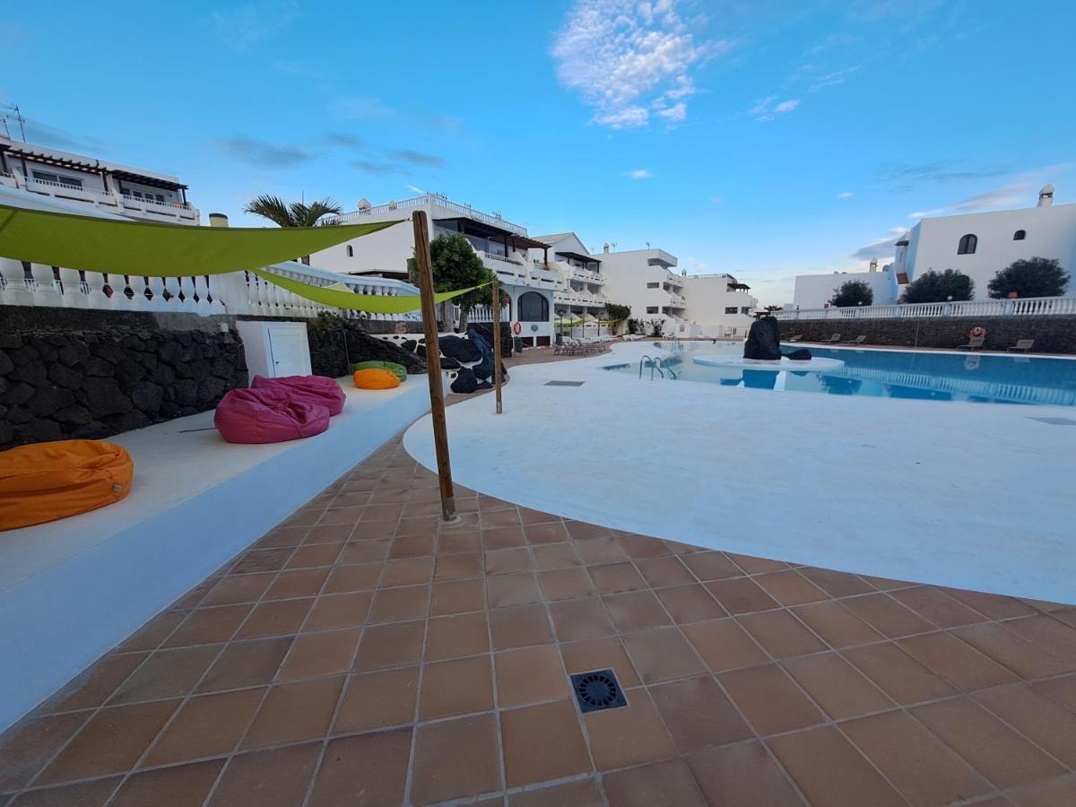 Comfortable Cleo Apartment With Large Terrace Costa Teguise Exteriör bild